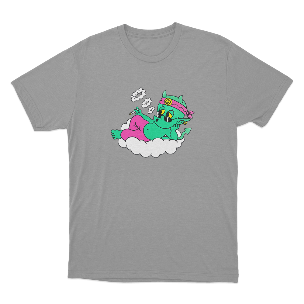 Devil's Lettuce Unisex T Shirt Grey Devils Lettuce Unisex T Shirt Grey