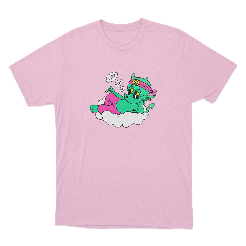 Devil's Lettuce Unisex T Shirt Pink Devils Lettuce Unisex T Shirt Pink