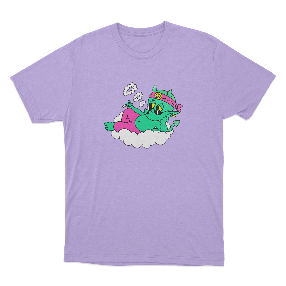 Devil's Lettuce Unisex T Shirt Purple Devils Lettuce Unisex T Shirt Purple