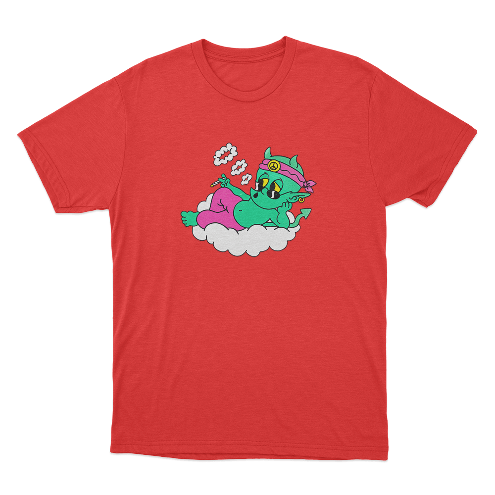 Devil's Lettuce Unisex T Shirt Red Devils Lettuce Unisex T Shirt Red