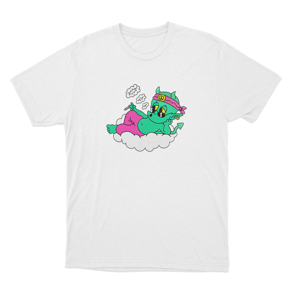 Devil's Lettuce Unisex T Shirt White Devils Lettuce Unisex T Shirt White