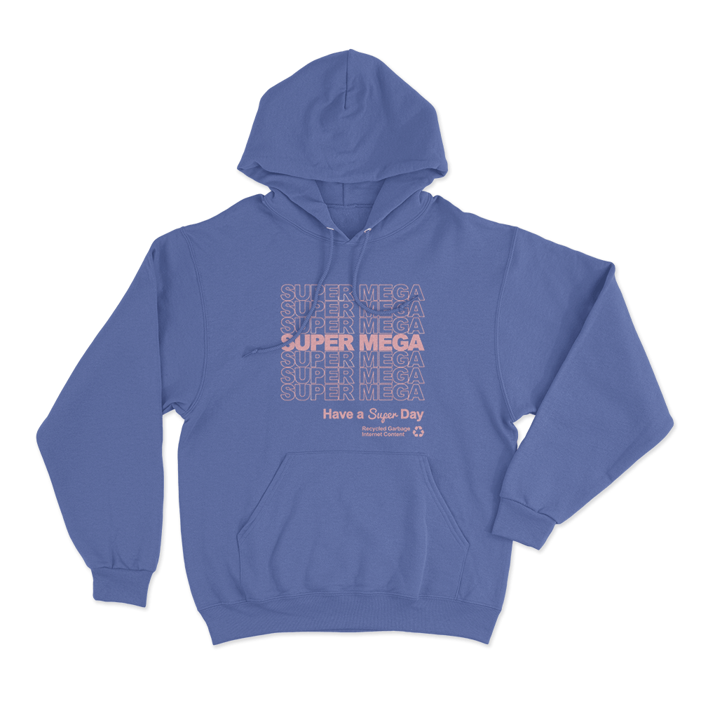 Have A Supper Day Unisex Hoodie Blue Have A Supper Day Unisex Hoodie Blue