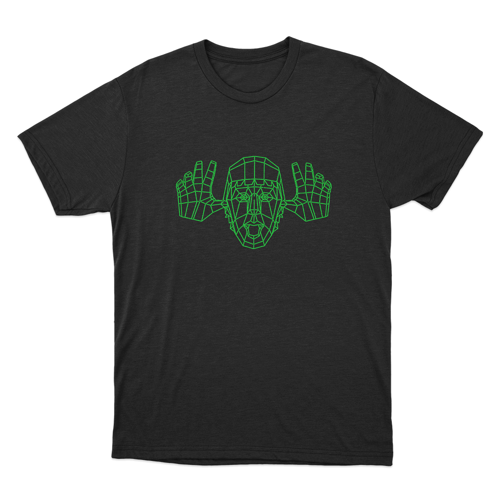Low Poly Prankery Unisex T Shirt Black Low Poly Prankery Unisex T Shirt Black