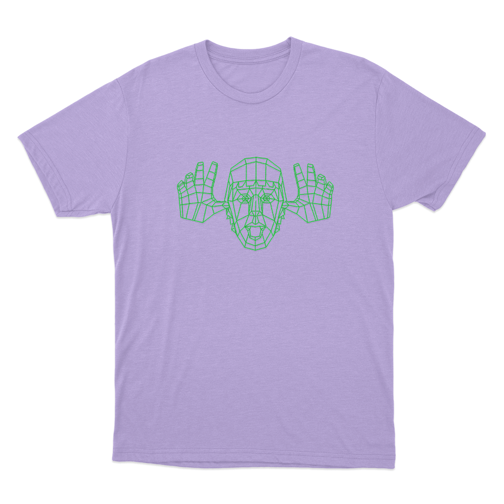 Low Poly Prankery Unisex T Shirt Purple Low Poly Prankery Unisex T Shirt Purple