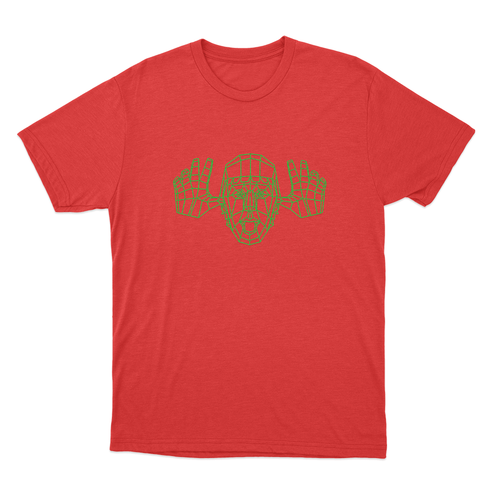 Low Poly Prankery Unisex T Shirt Red Low Poly Prankery Unisex T Shirt Red