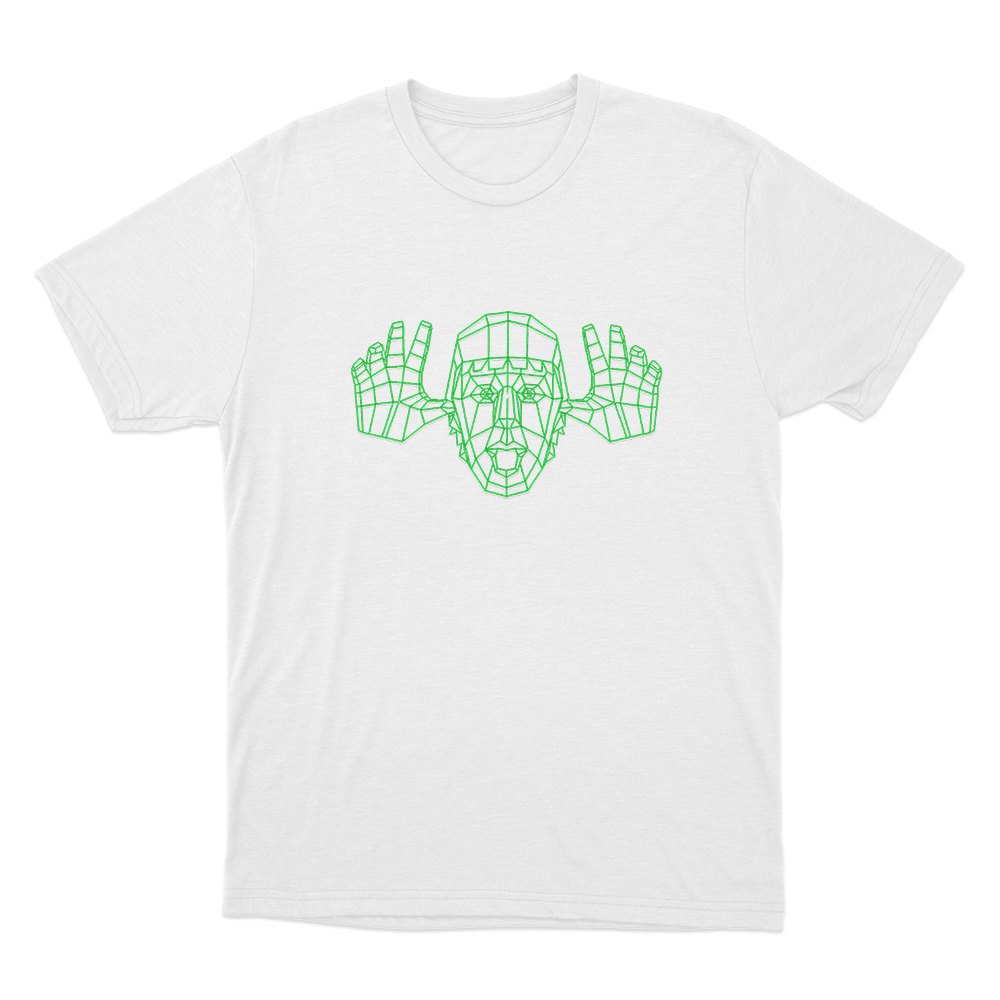 Low Poly Prankery Unisex T Shirt White Low Poly Prankery Unisex T Shirt White