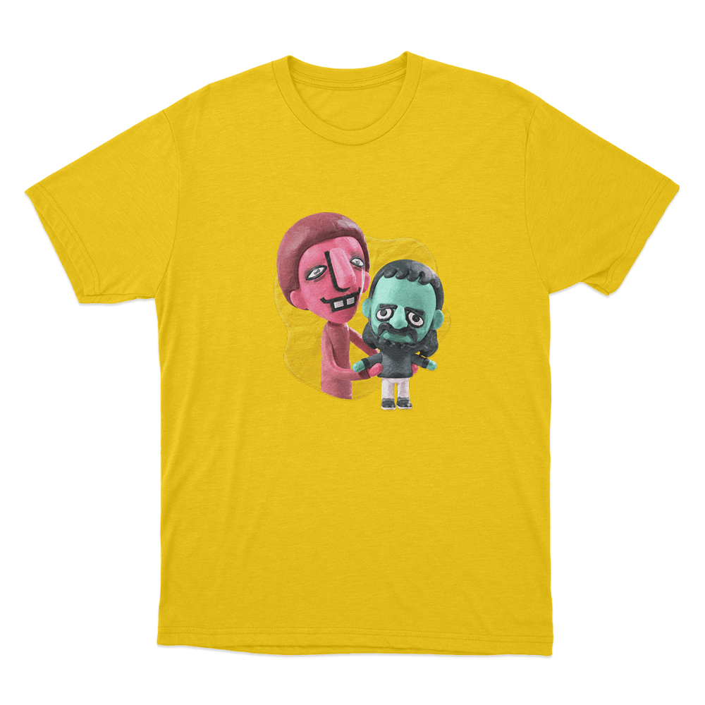 SuperMega Clay Characters Unisex T Shirt Yellow SuperMega Clay Characters Unisex T Shirt Yellow