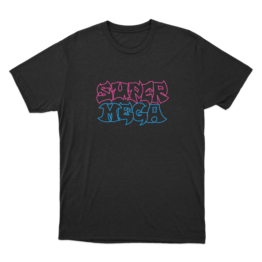 SuperMega Unisex T Shirt Black SuperMega Unisex T Shirt Black