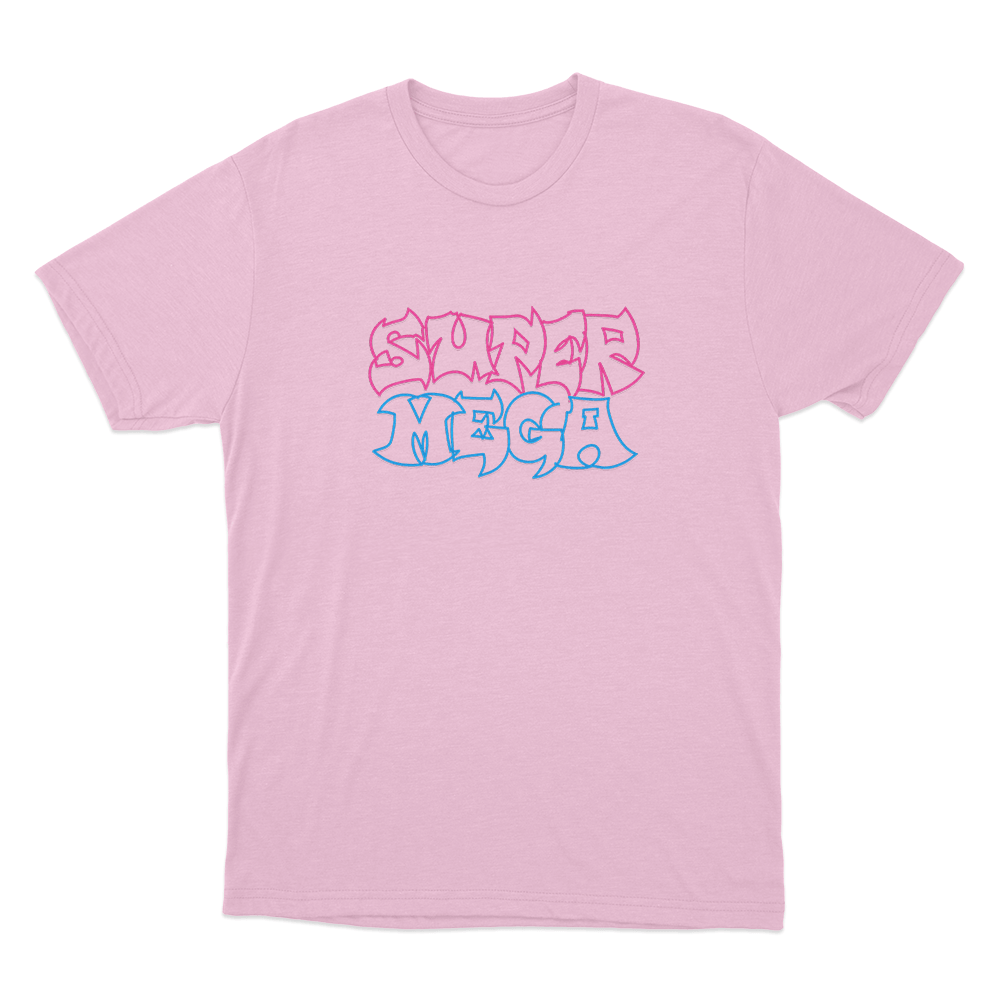 SuperMega Unisex T Shirt Pink SuperMega Unisex T Shirt Pink
