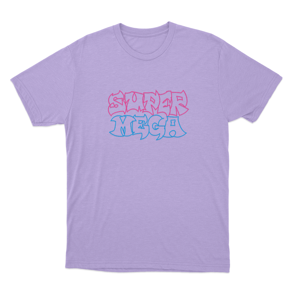 SuperMega Unisex T Shirt Purple SuperMega Unisex T Shirt Purple