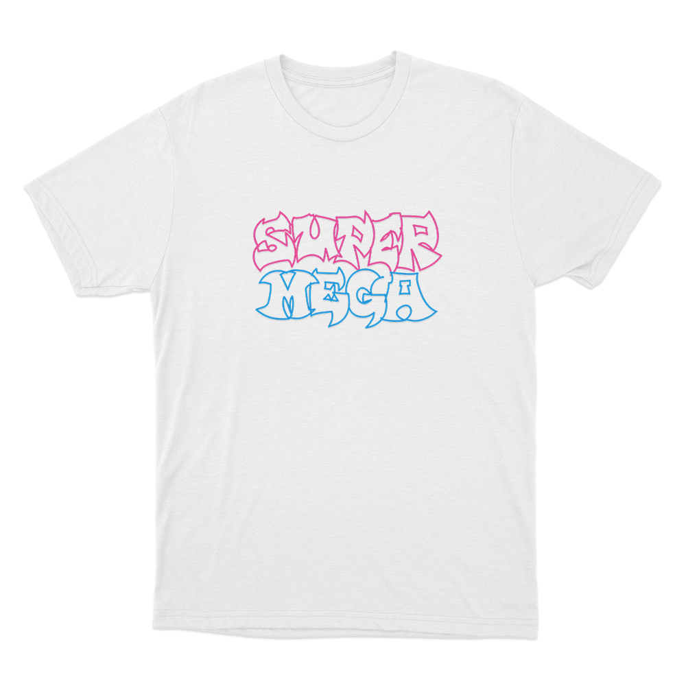 SuperMega Unisex T Shirt White SuperMega Unisex T Shirt White